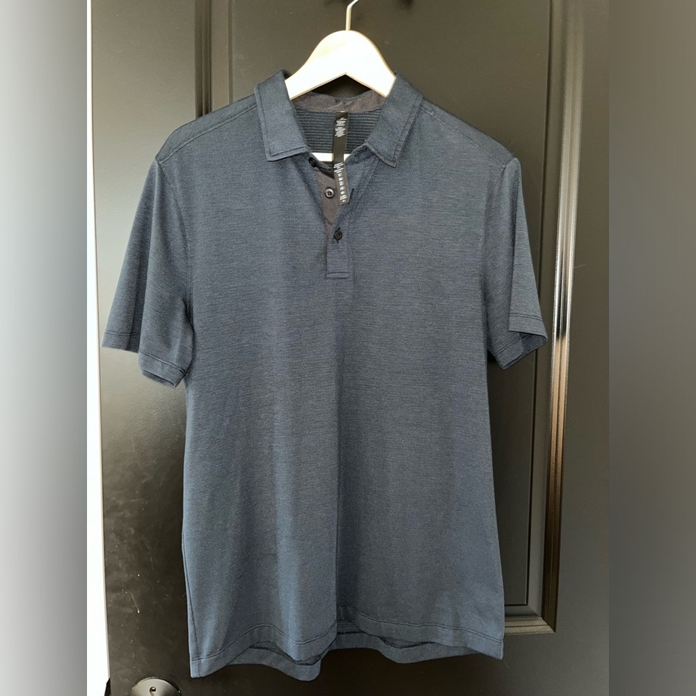 Lululemon evolution short sleeve polo shirt